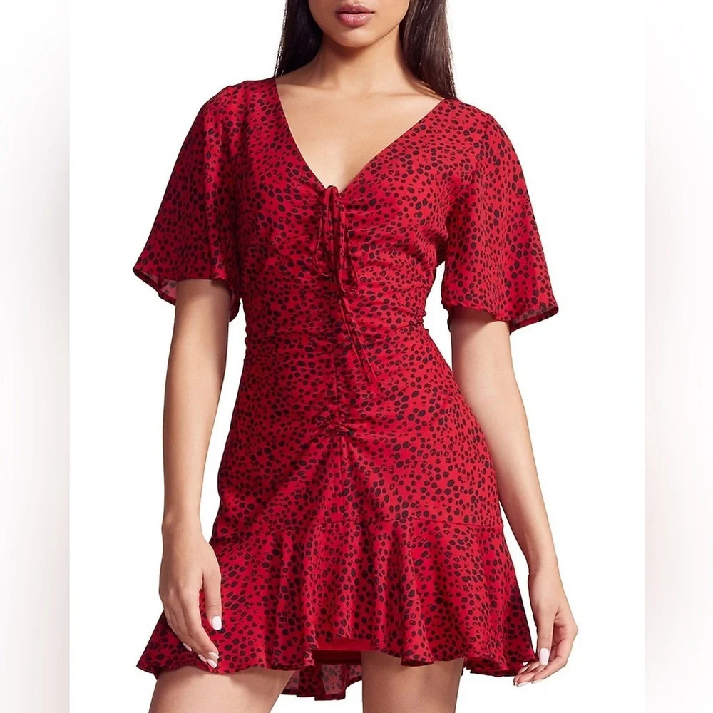 ✨Host Pick✨ BB Dakota Party Animal  Printed Mini Dress| size 6